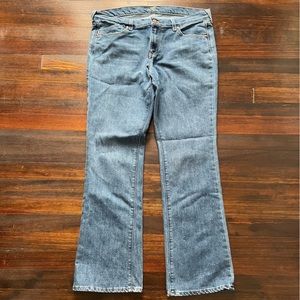 Old Navy Denim Jeans Medium wash The Flint Size 14